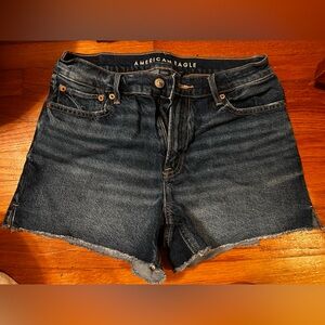 American Eagle Outfitters Dark Blue Jean Shorts